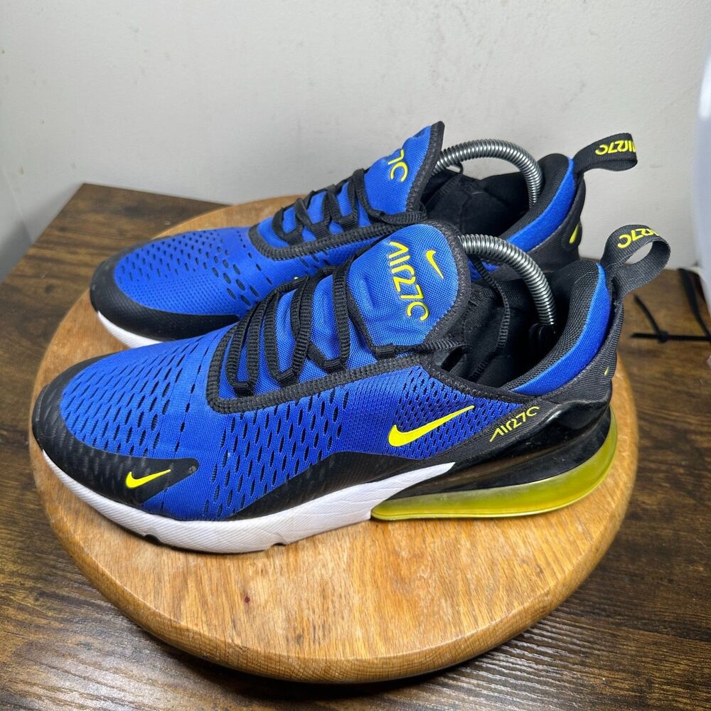Nike Air Max 270 Warriors Game Royal Rare Shoe Men's Size 10 BV2517-400 - Picture 3 of 8